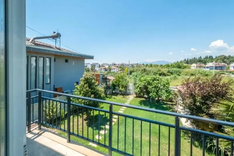 Attached balcony
